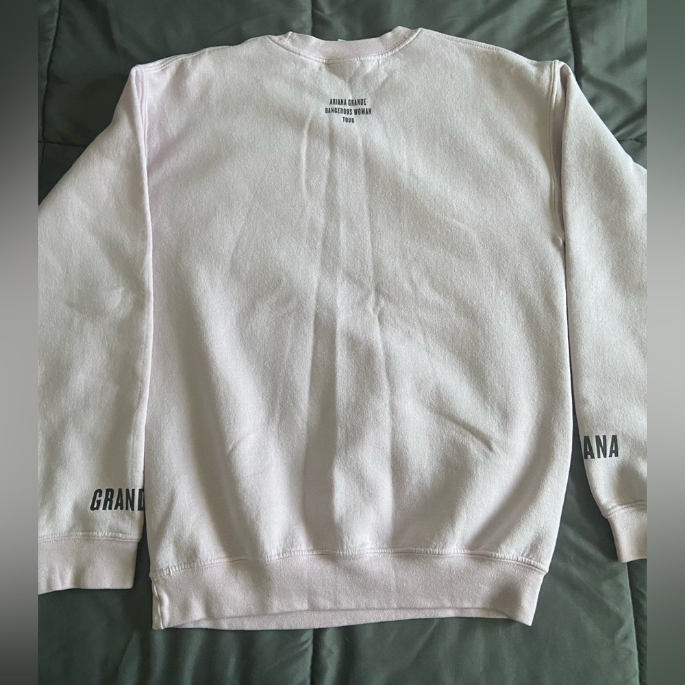 Ariana Grande Pink Graphic Sweater - Picture 9 of 11
